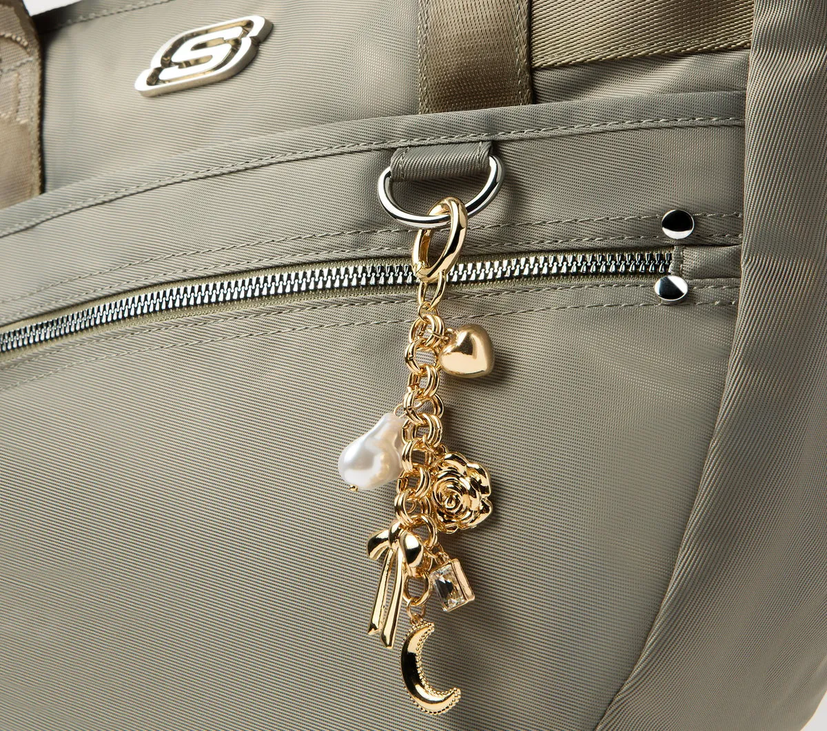 Skechers Bag Charm – Gold Cluster