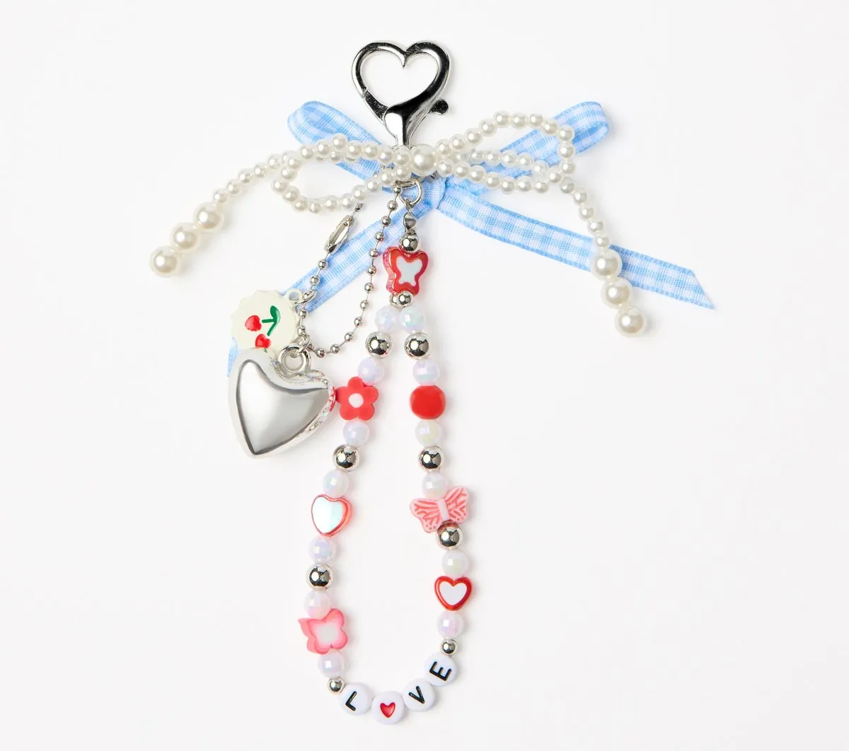 Skechers Bag Charm – Pearl Butterfly