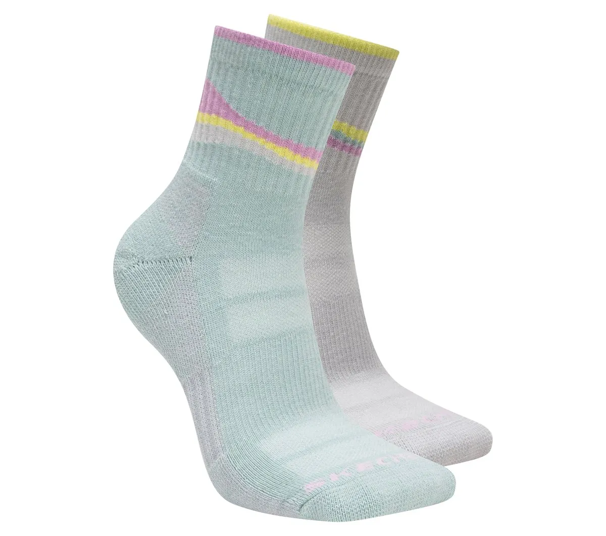 Skechers 2 Pack Women's Trail Quarter Socks