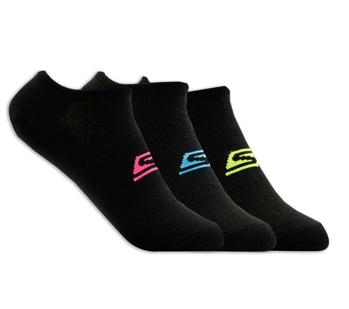 Skechers 3 Pack No Show Stretch Socks