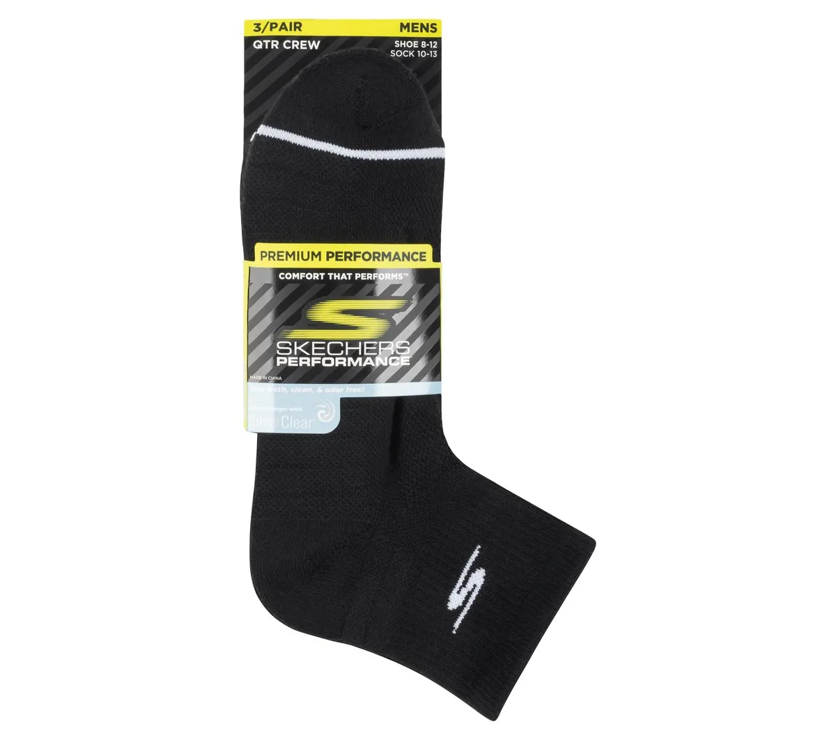 Skechers Quarter Premium Basic Socks – 3 Pack