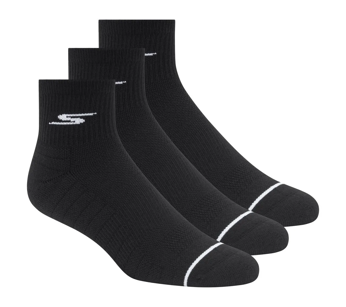Skechers Quarter Premium Basic Socks – 3 Pack