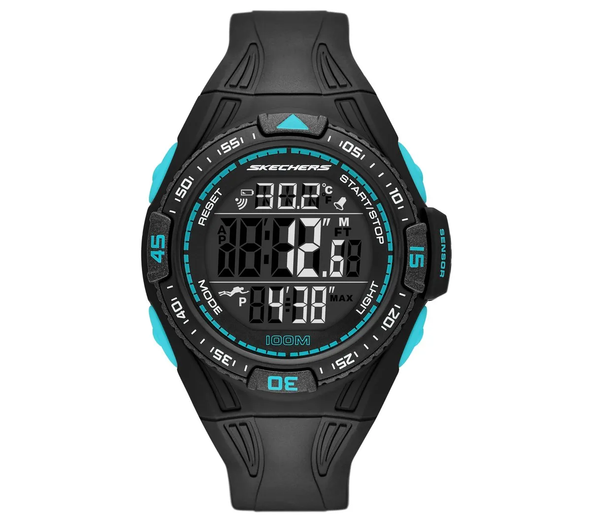 Skechers Digital Long Strap Watch