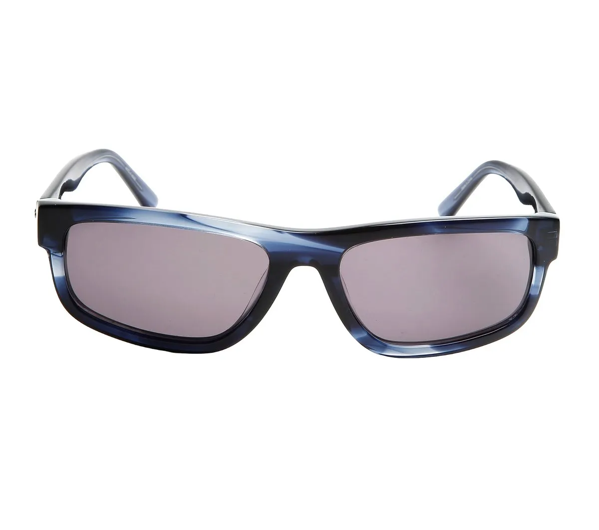 Skechers Elevated Rectangle Shiny Horn Sunglasses