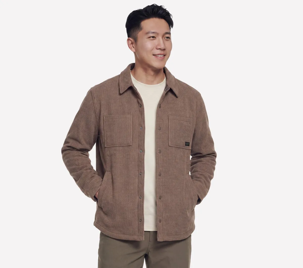 Skechers Sherpa Lined Quilted Jacket