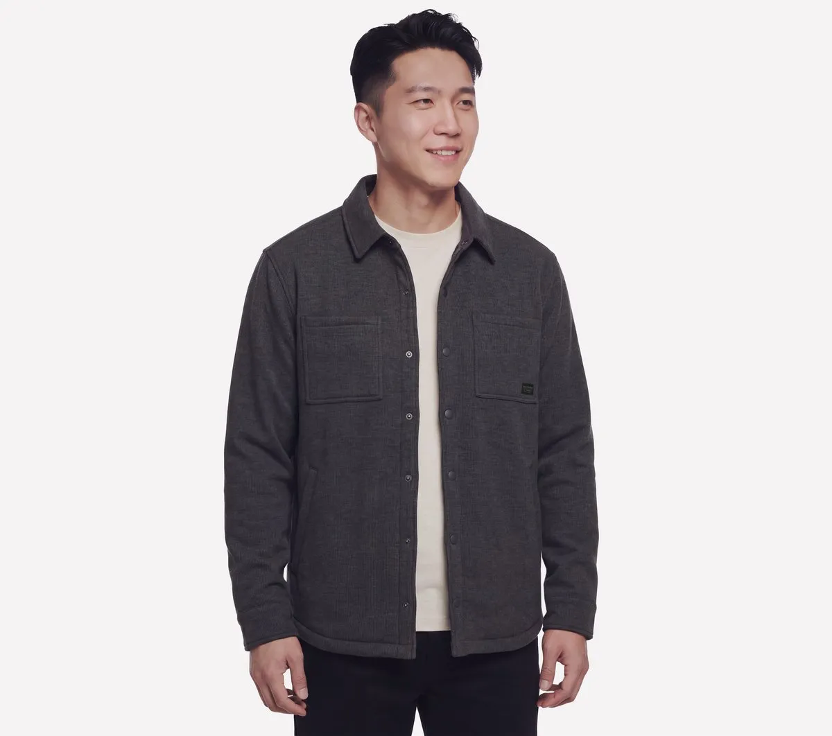 Skechers Sherpa Lined Quilted Jacket