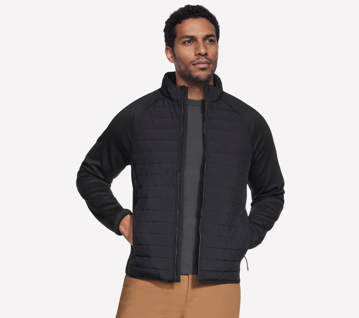 Skechers The Hoodless Hoodie Hybrid Jacket