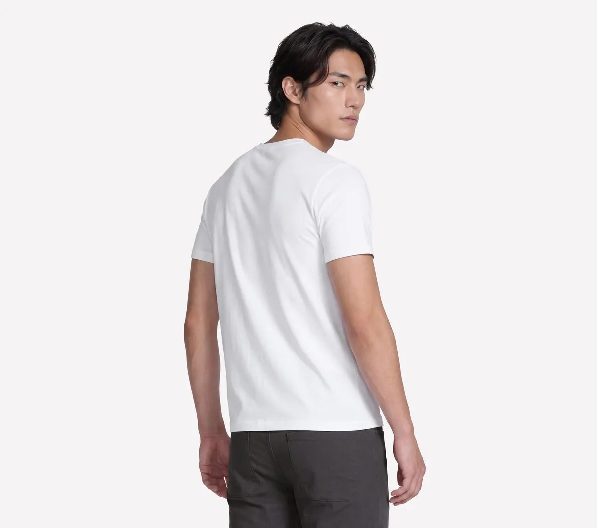 Skechers GO DRI Pima Short Sleeve V-Neck