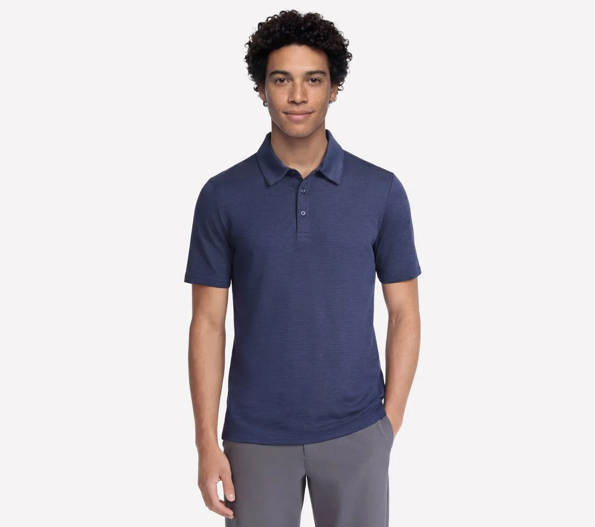 Skechers GO GOLF GO DRI All Day Stripe Polo