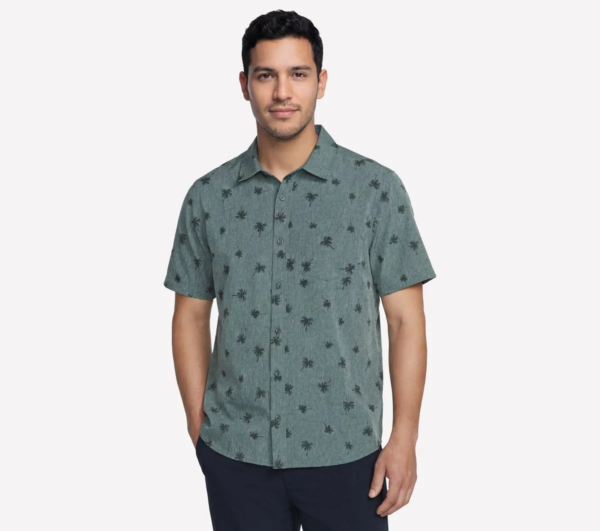 Skechers The GO WALK Air Printed Short Sleeve Shirt