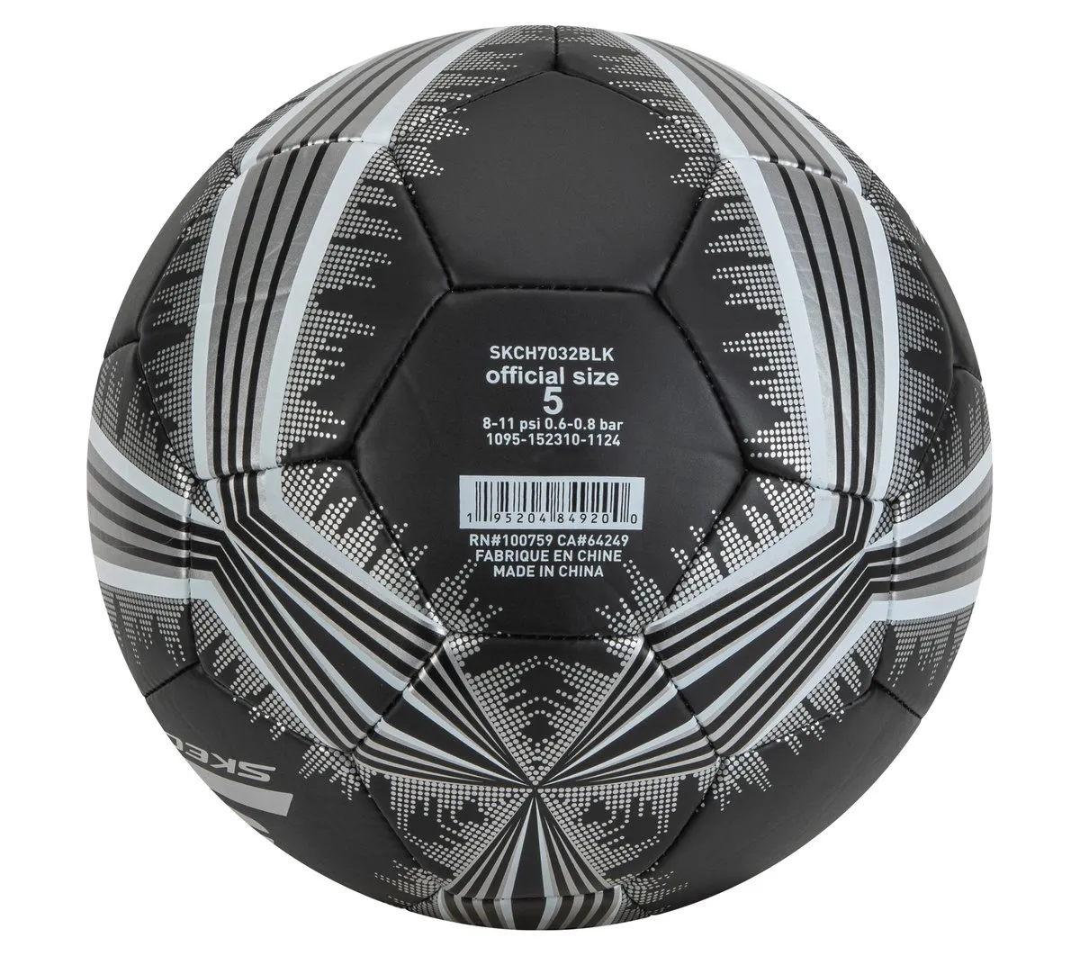 Skechers Hex Metallic Mini Stripe Size 5 Soccer Ball