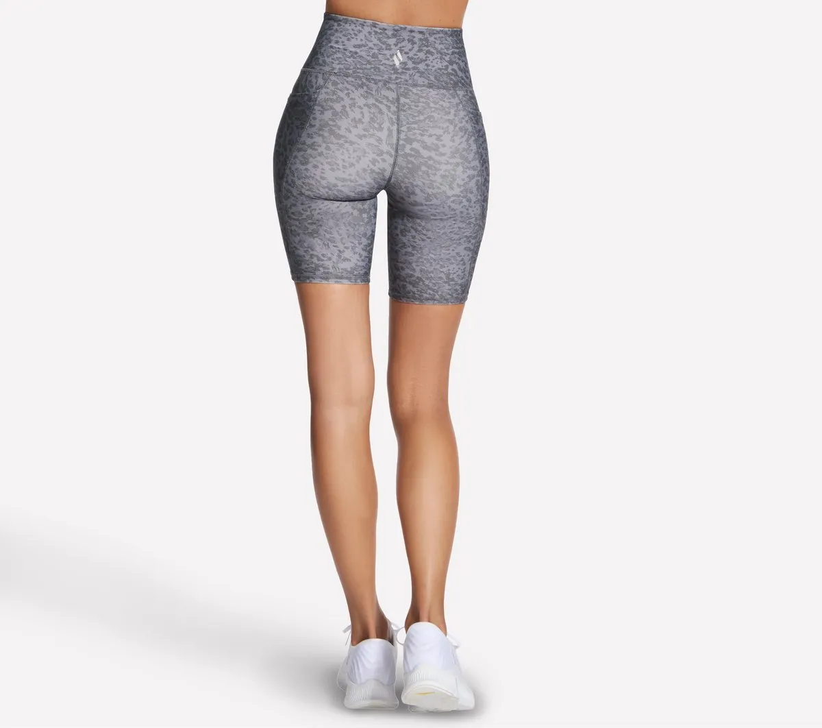 Skechers GO FLEX Printed High Waisted 8 Inch Bike Short