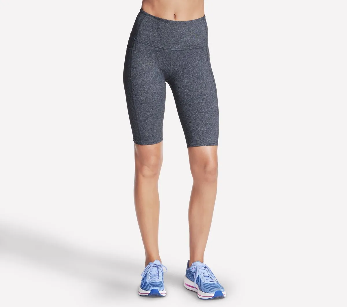 Skechers GO WALK High Waisted 10 Inch Bike Short Skechers GO WALK High Waisted 10 Inch Bike Short