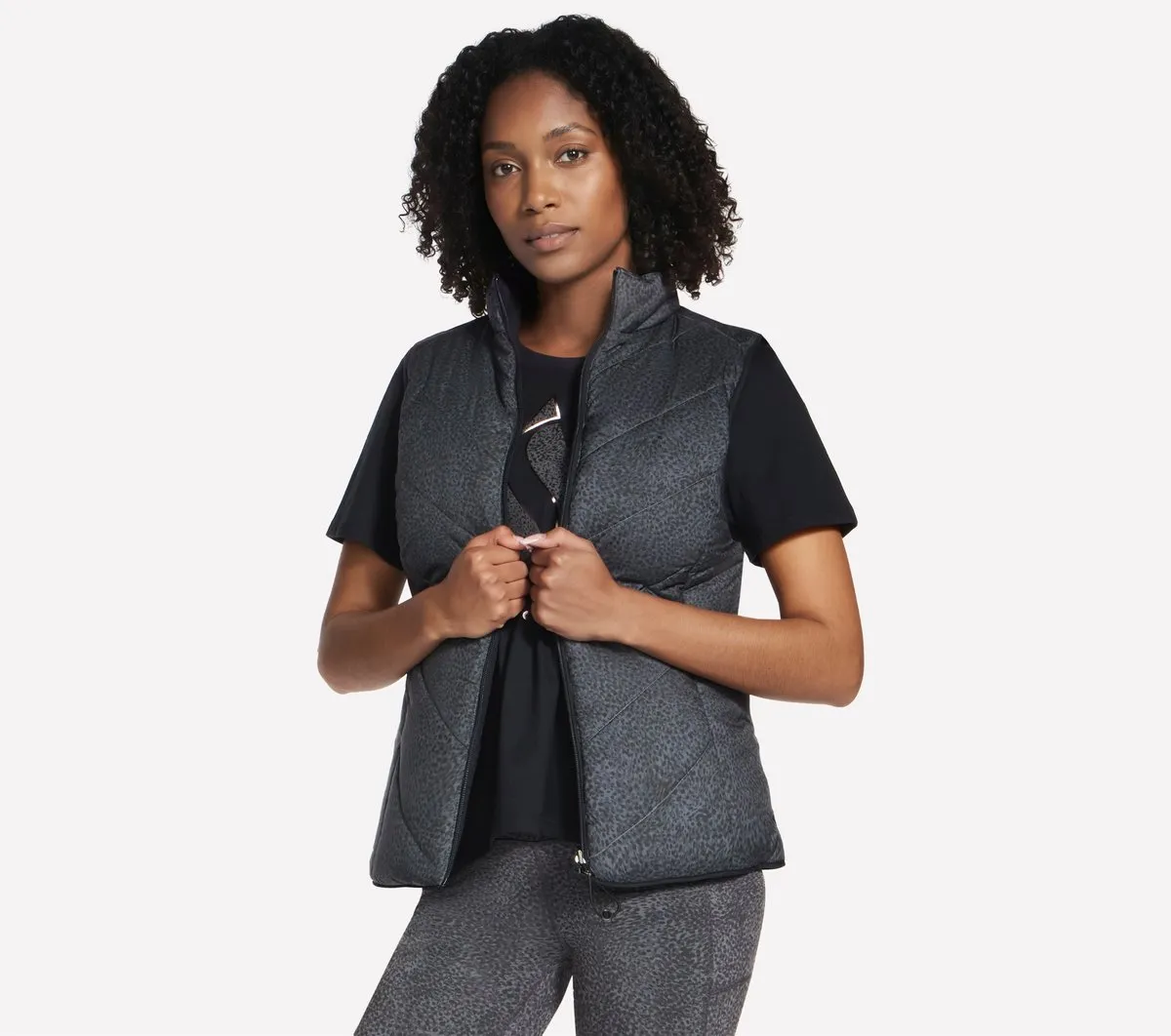 Skechers Cozy Fit Printed Vest