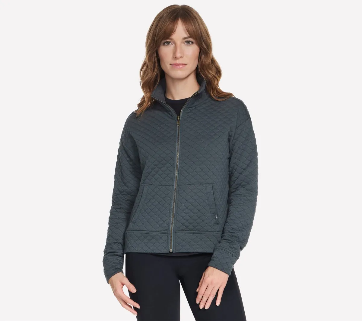 Skechers GO WALK Diamond Jacket - Cozy Fit Skechers GO WALK Diamond Jacket – Cozy Fit