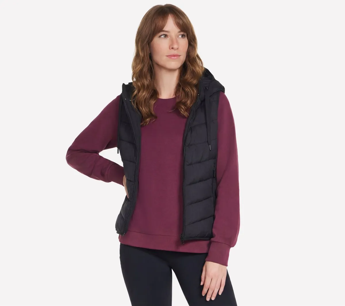 Skechers Performance Elite Cozy Fit Hooded Vest