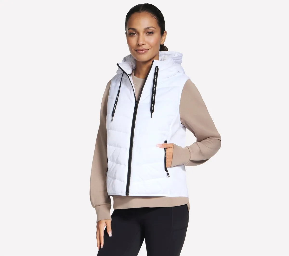 Skechers Performance Elite Cozy Fit Hooded Vest