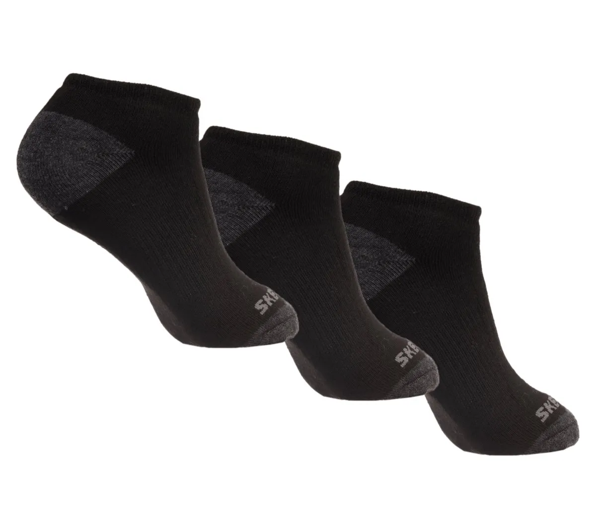Skechers 6 Pack Boys' No Show Socks