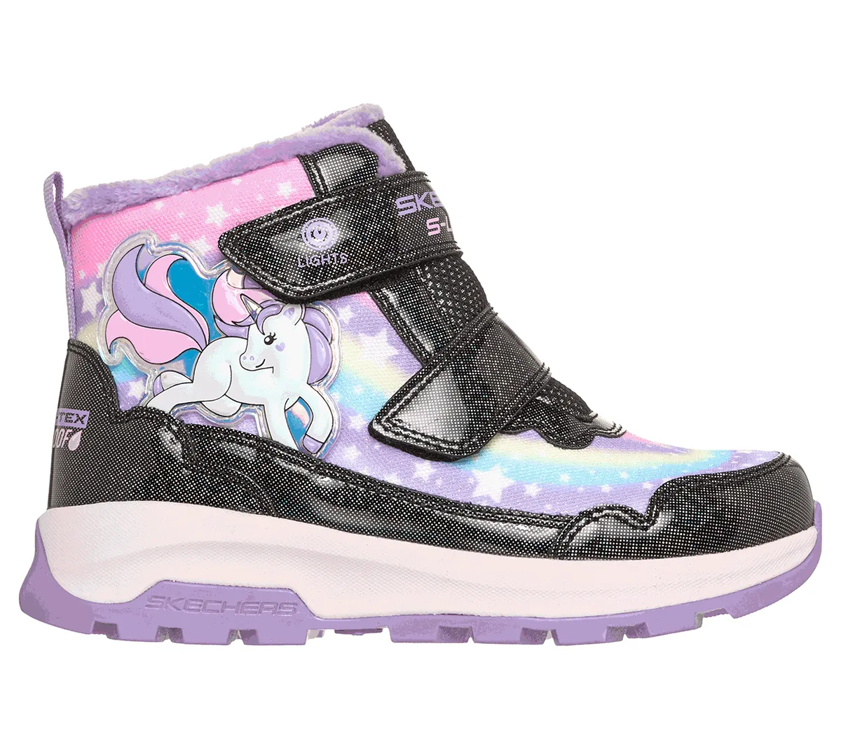 Skechers S-Lights Waterproof: Storm Blazer – Snuggle Splash