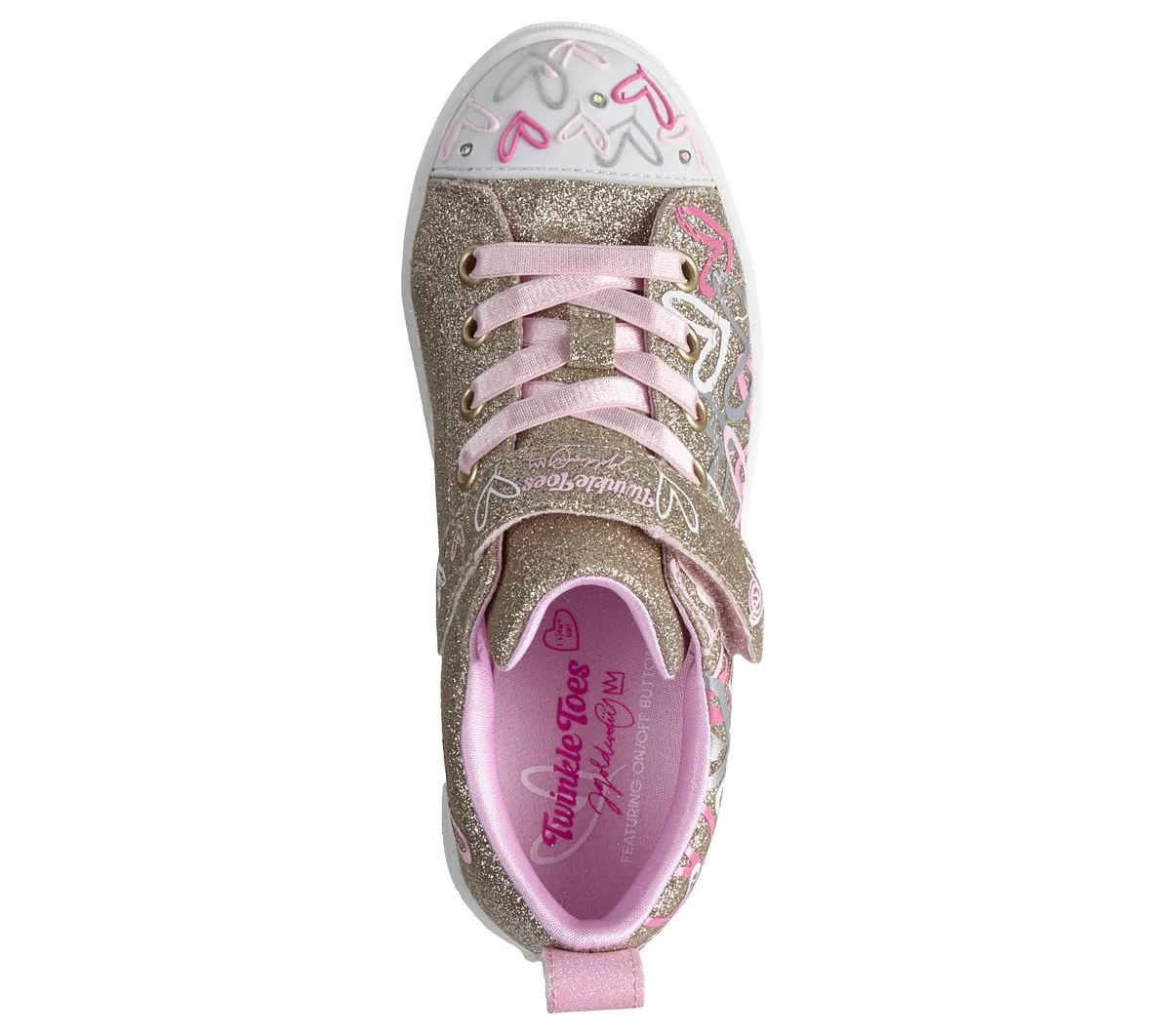 Skechers Twinkle Toes JGoldcrown: Twinkle Sparks – Love Medley