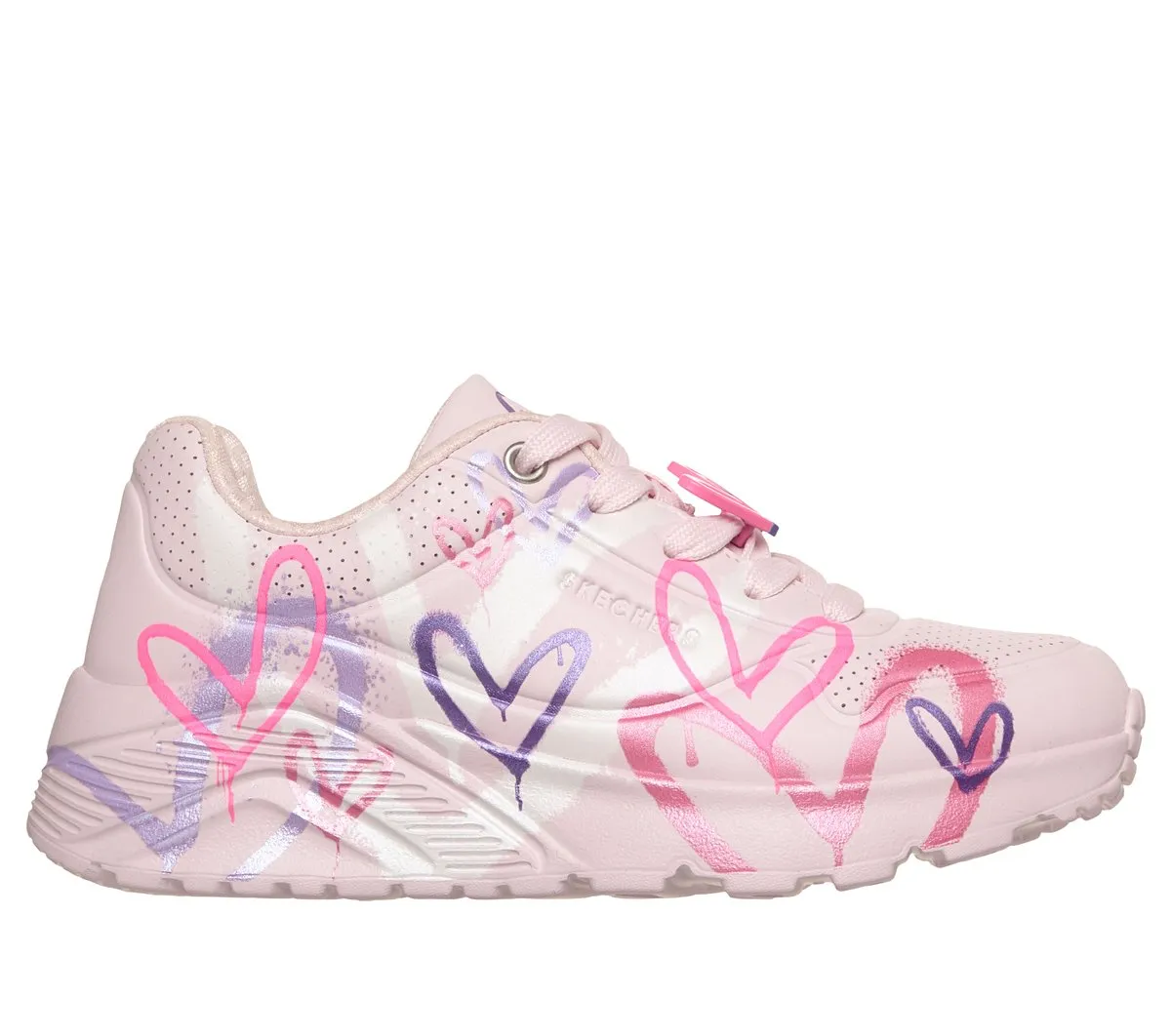 Skechers JGoldcrown: UNO Lite –&nbsp;Flutter Hearts