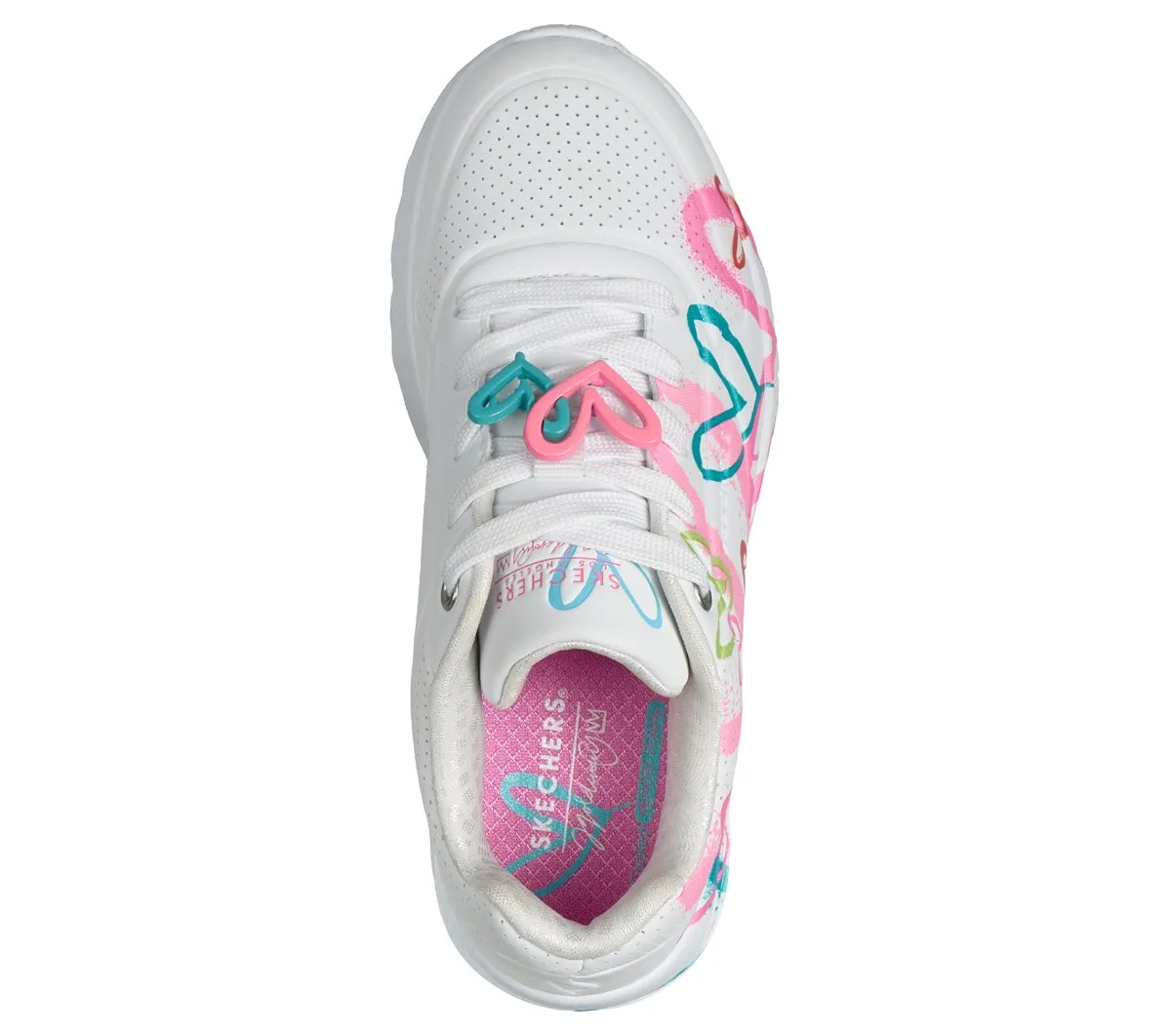 Skechers JGoldcrown: UNO Lite –&nbsp;Flutter Hearts
