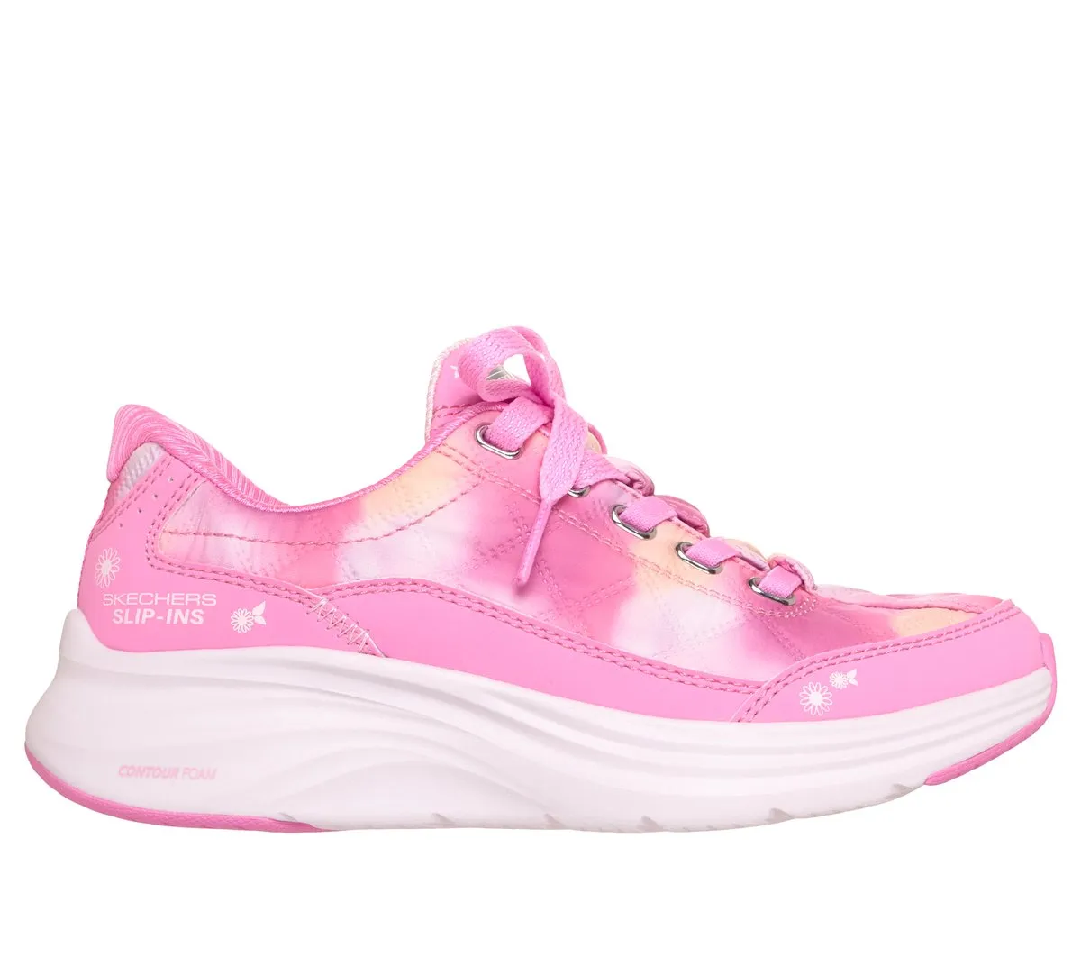 Skechers Slip-ins: Contour Foam – Cozy Fit Rainbow Active