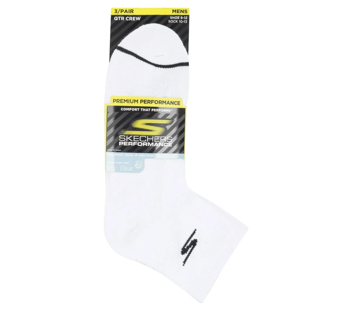 Skechers Quarter Premium Basic Socks – 3 Pack