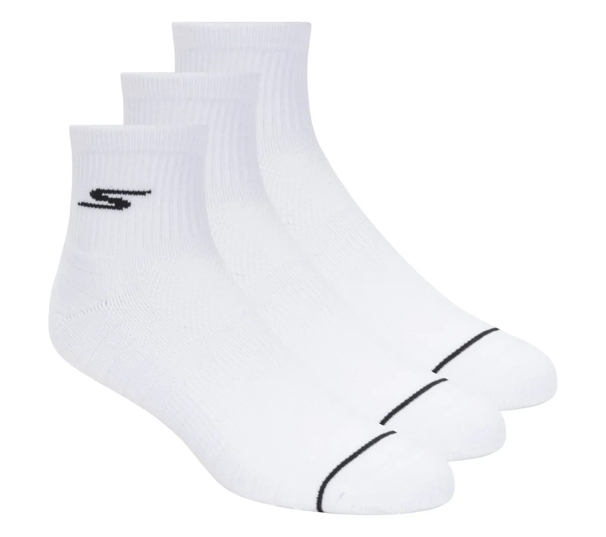 Skechers Quarter Premium Basic Socks – 3 Pack