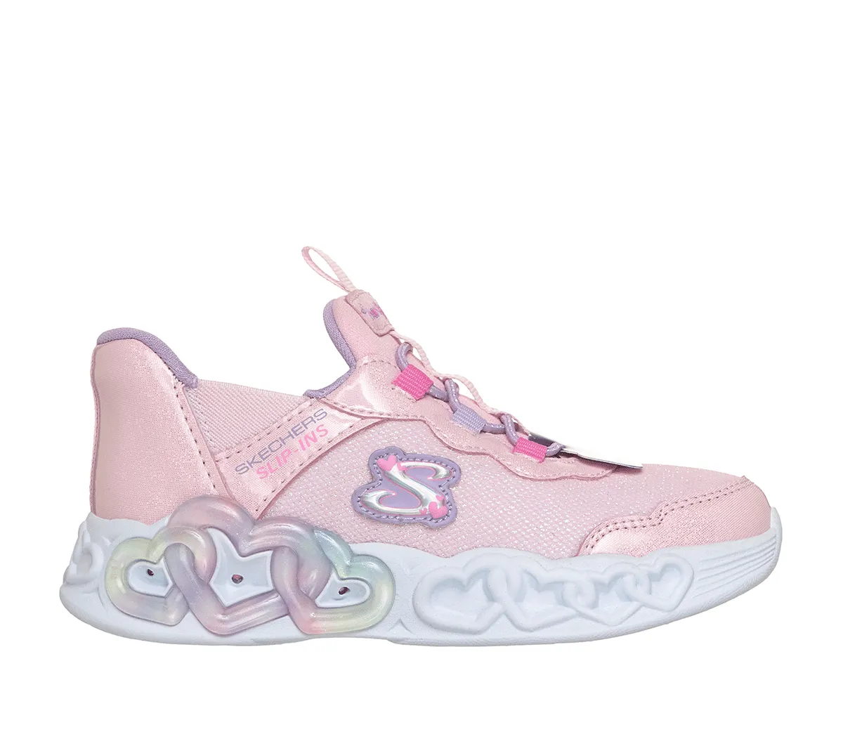 Skechers Slip-ins: Infinite Heart Lights – Sparkle Heart