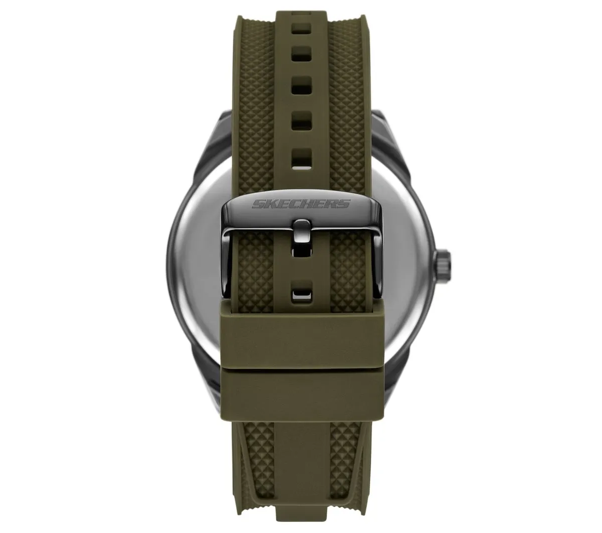 Skechers Gunmetal Nylon Cord Watch Set