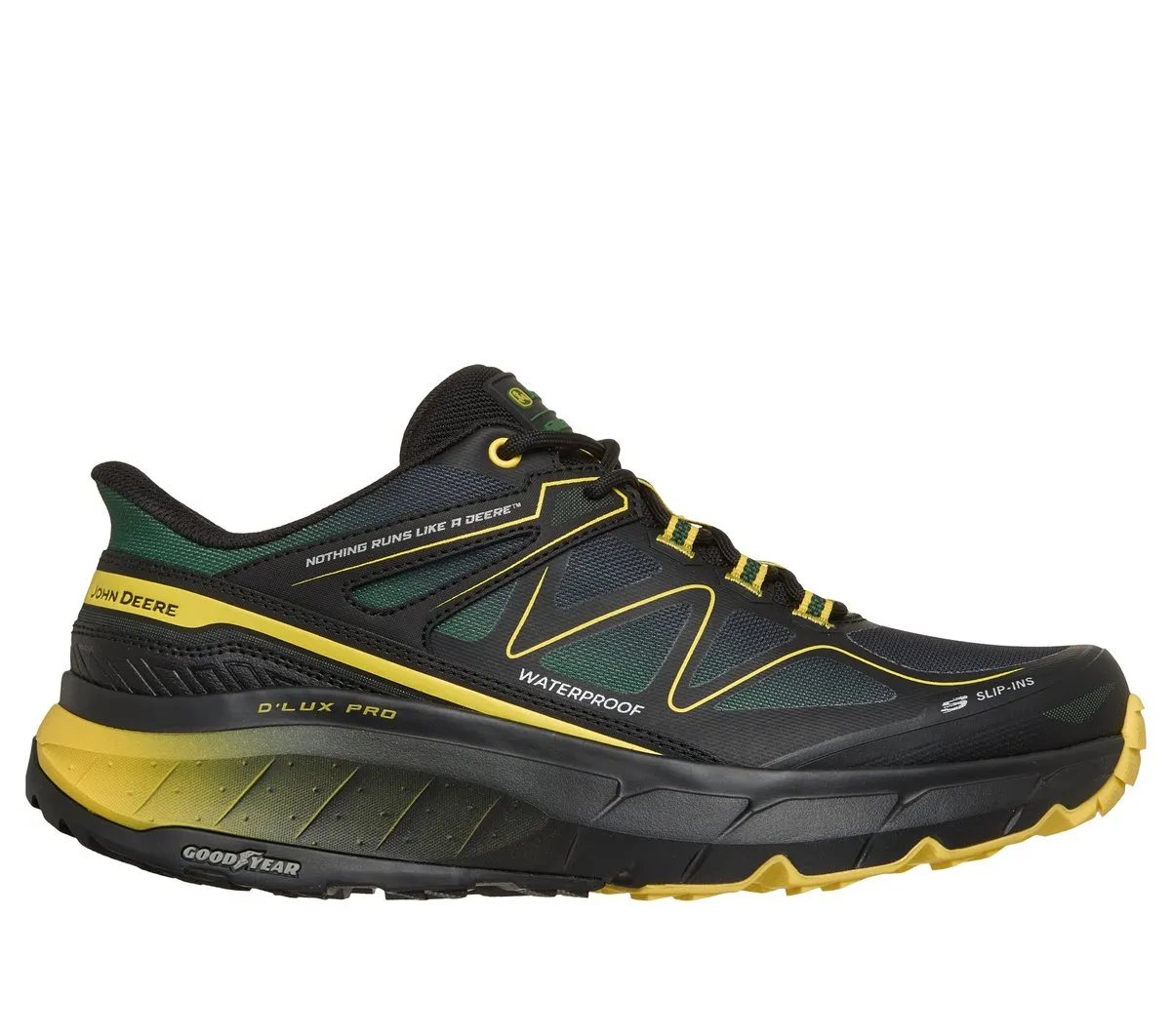 Skechers Slip-ins John Deere Waterproof Relaxed Fit: D'Lux Pro – Reel Cutting