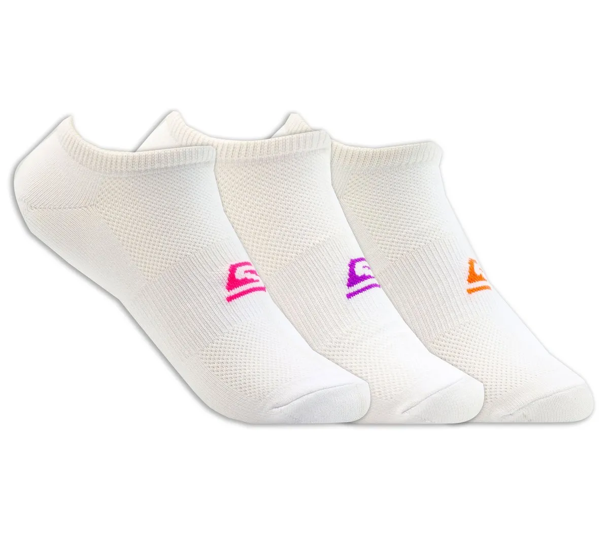 Skechers 3 Pack No Show Stretch Socks