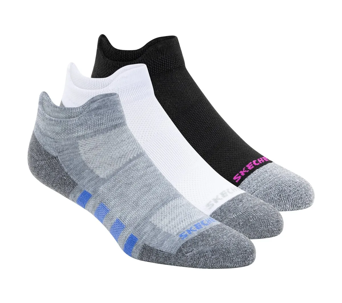 Skechers Work: Lowcut Heel Tab Socks – 3 Pack