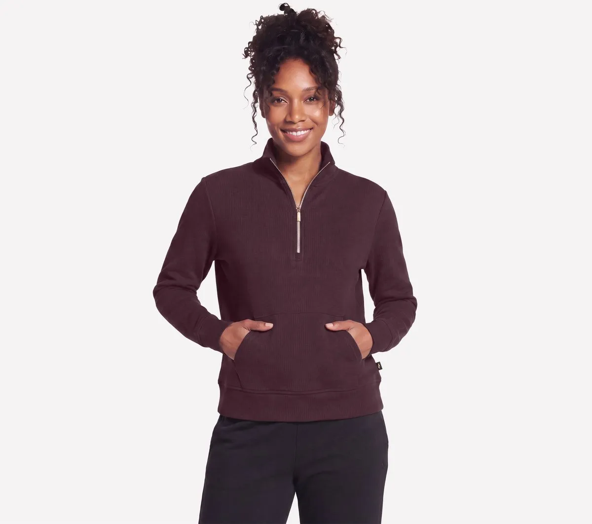 Skechers GO STRETCH Harmony Rib 1/4 Zip