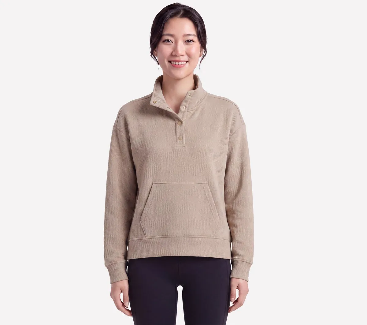 Skechers GO WALK Everywhere 1/4 Snap Pullover