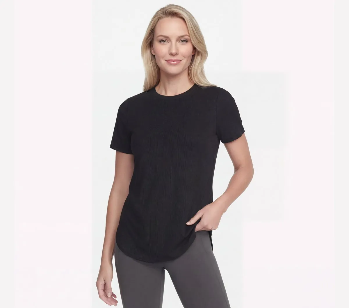 Skechers GO WALK Luxe Rib Tunic Tee