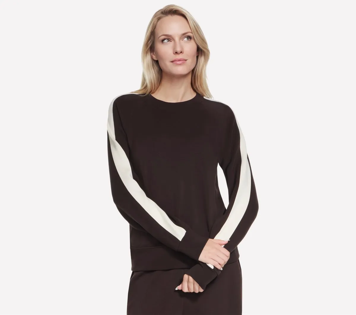 Skechers Skechluxe Elevate&nbsp;Blocked Crewneck