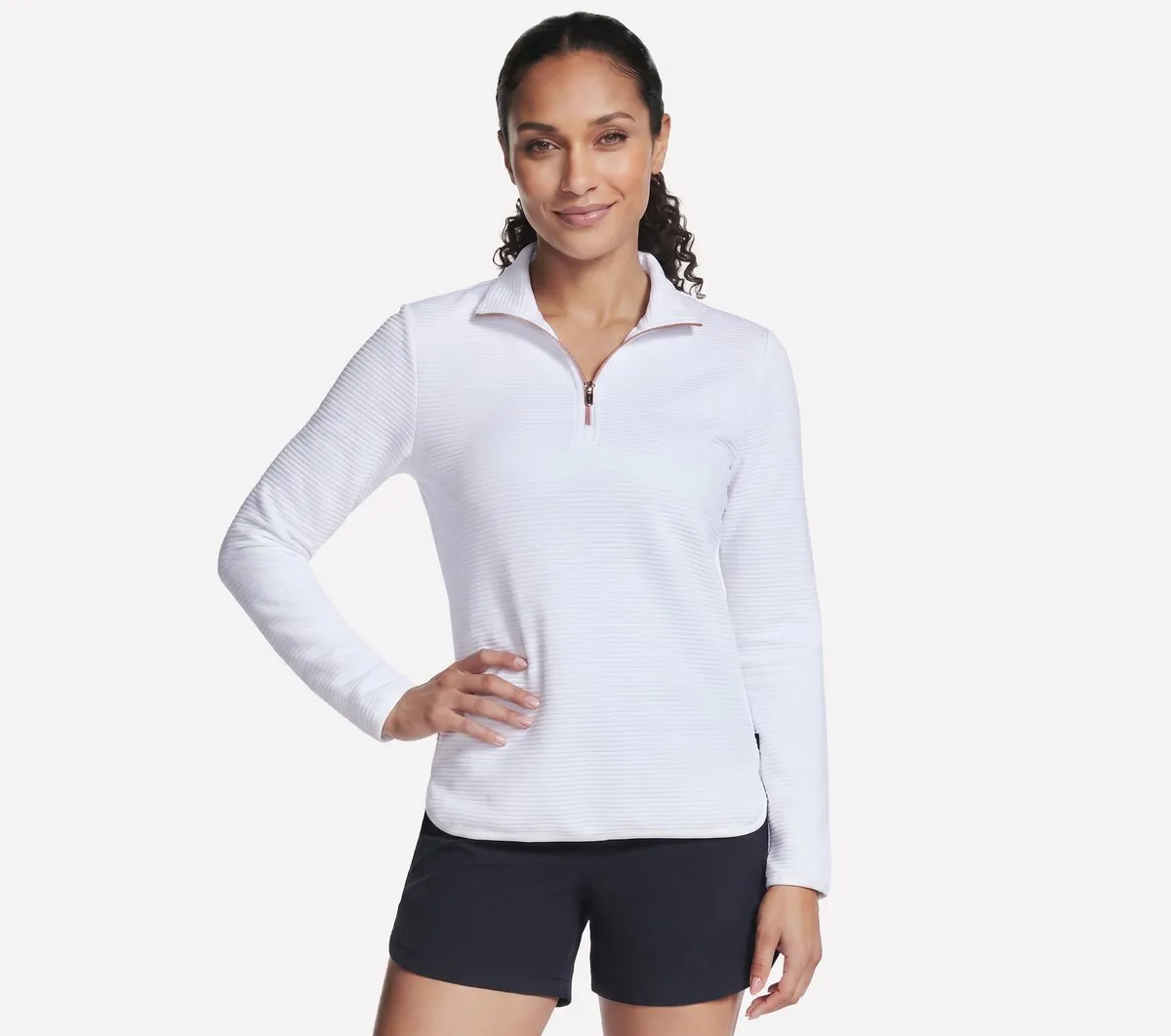 Skechers Soft Knit Ottoman 1/4 Zip