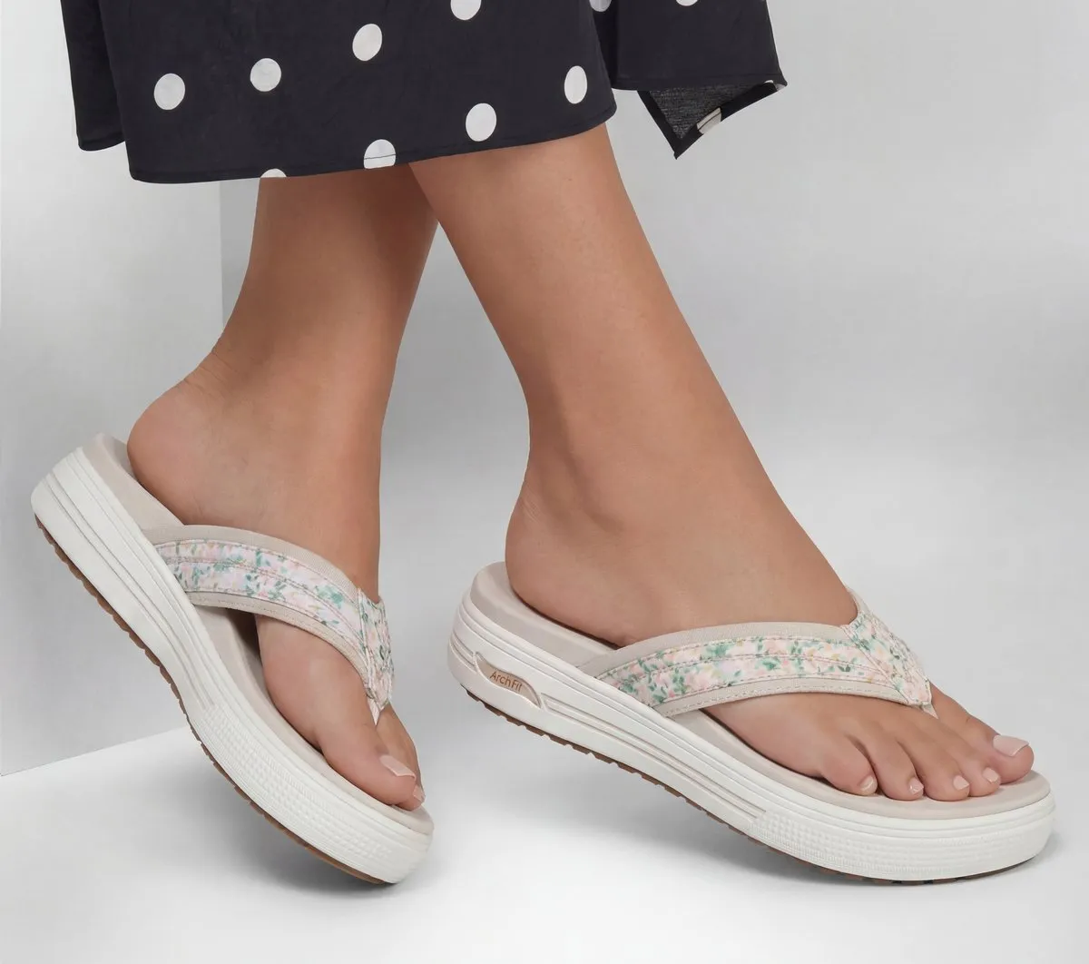 Skechers Arch Fit Arcade Sandal – Flora Friends