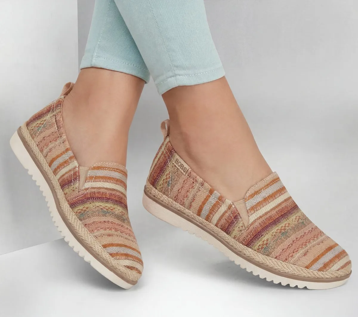 Skechers BOBS Flexpadrille Lo – Sun Striped