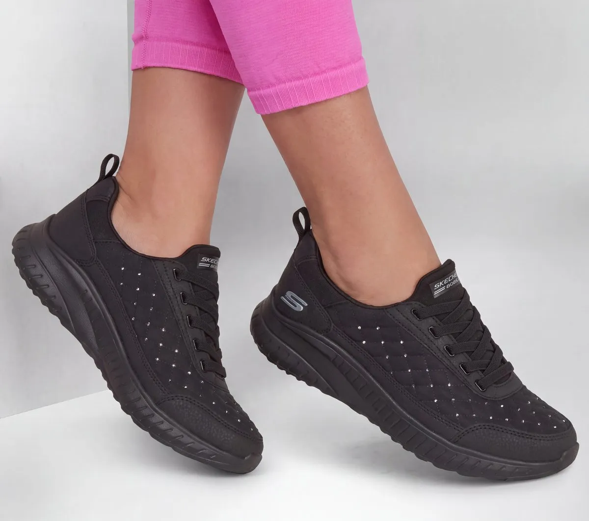 Skechers BOBS Sport Squad Chaos – Cozy Fit Crystal Rain