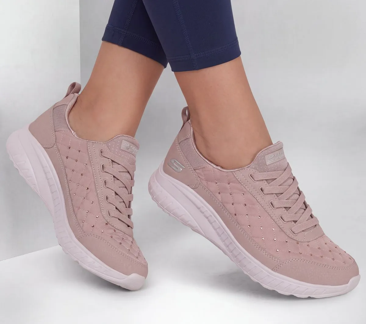 Skechers BOBS Sport Squad Chaos – Cozy Fit Crystal Rain