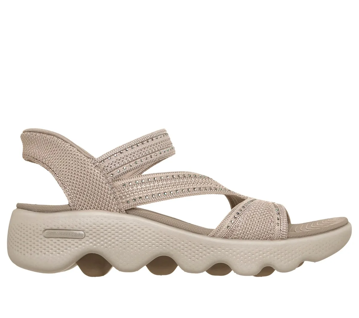 Skechers Slip-ins: GO WALK Massage Fit Sandal – Elise