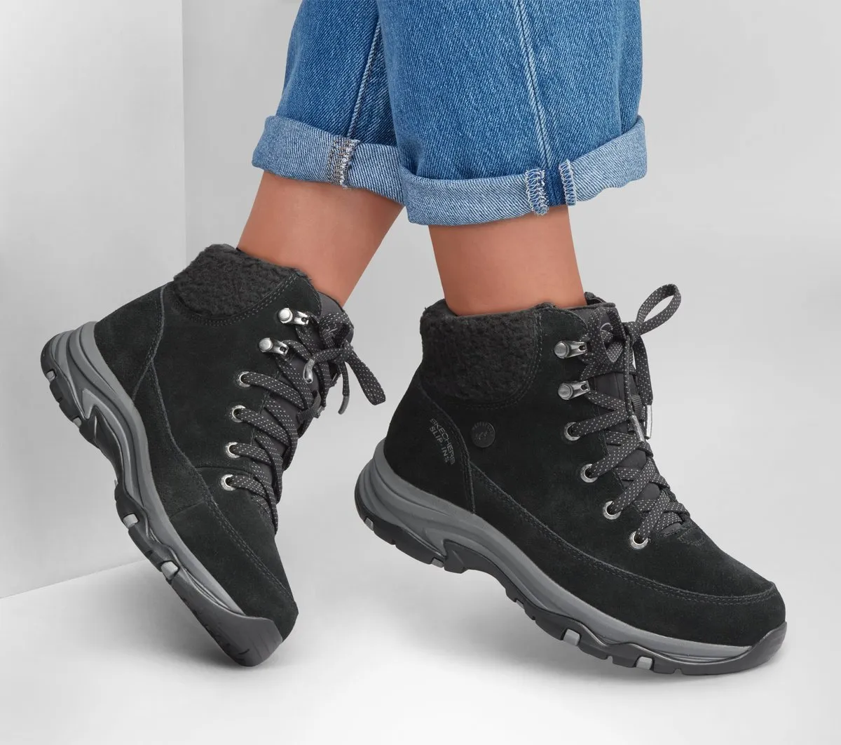 Skechers Slip-ins Waterproof Relaxed Fit: Trego – Snow Breeze