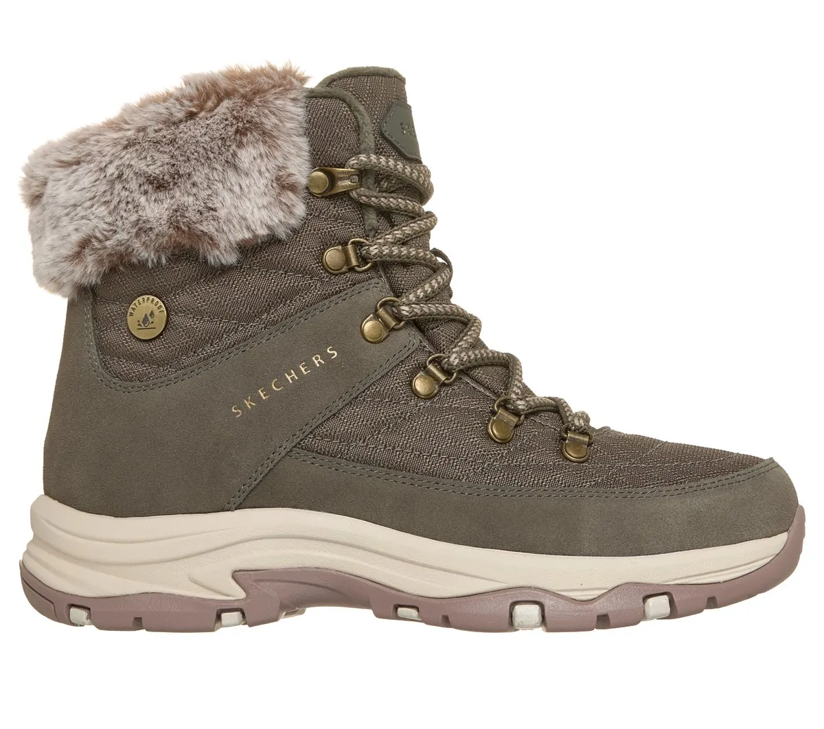 Skechers Waterproof Relaxed Fit: Trego – Stormie Frost