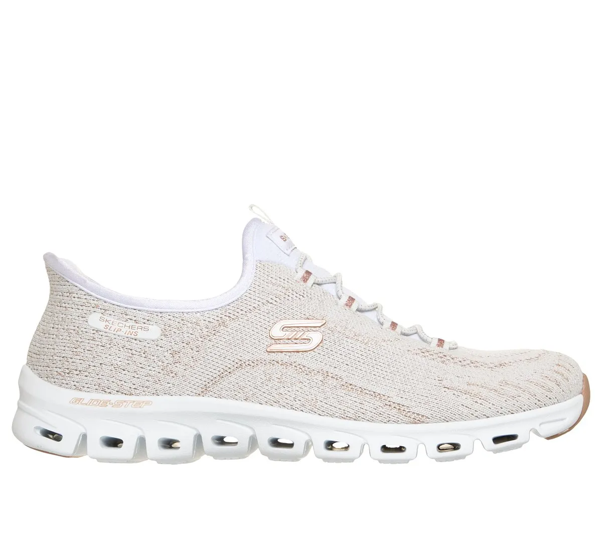 Skechers Slip-ins: Glide-Step - Copper Bloom Skechers Slip-ins: Glide-Step – Copper Bloom