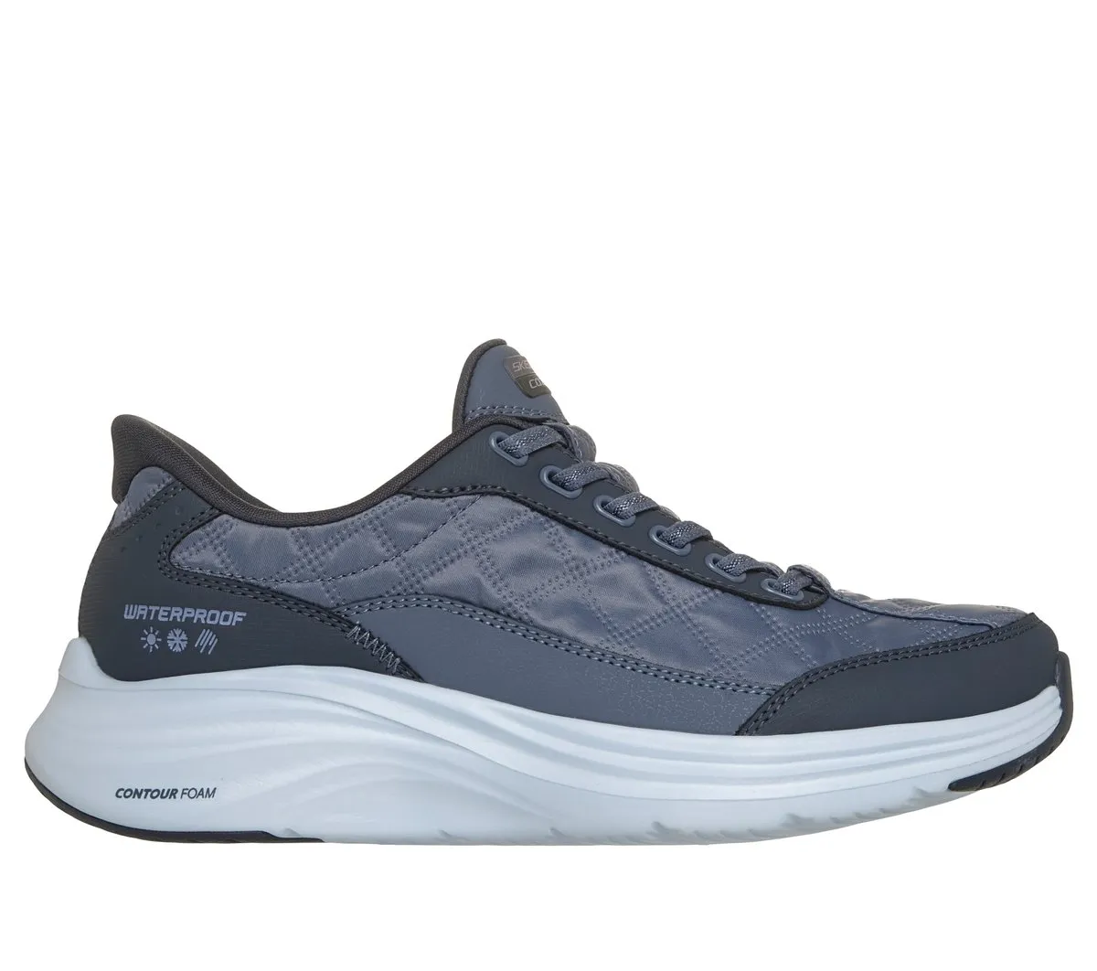 Skechers Slip-ins Waterproof: Contour Foam – Cozy Fit Misty Veil