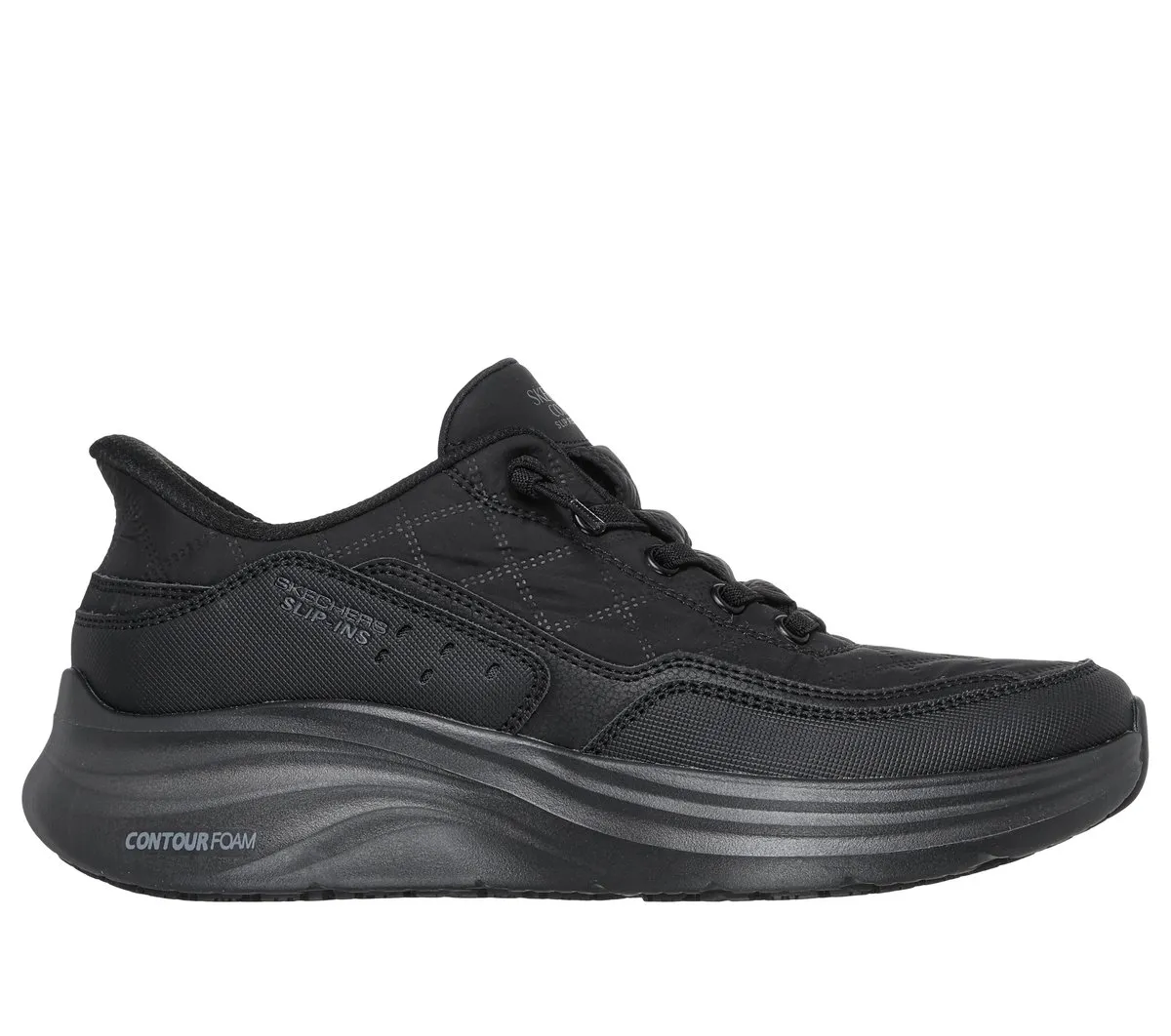 Skechers Slip-ins Work Slip-Resistant: Contour Foam - Cozy Fit Skechers Slip-ins Work Slip-Resistant: Contour Foam – Cozy Fit
