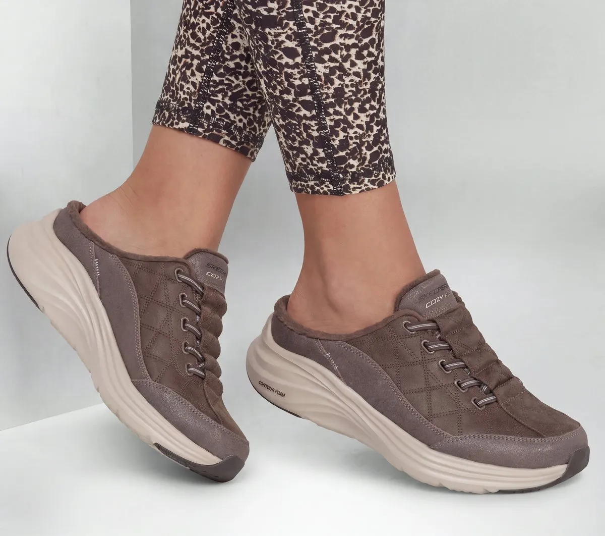 Skechers Contour Foam – Cozy Fit Warm Daze